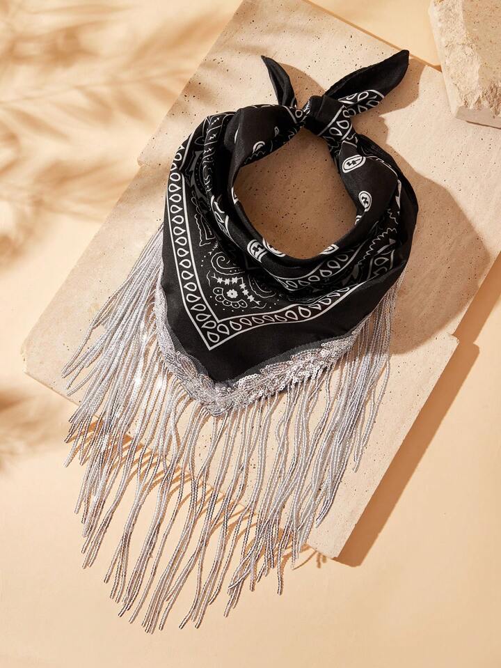 Rhinestone Rodeo Scarf