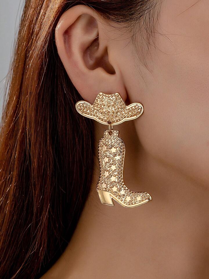 Hats Off to Glam Earrings