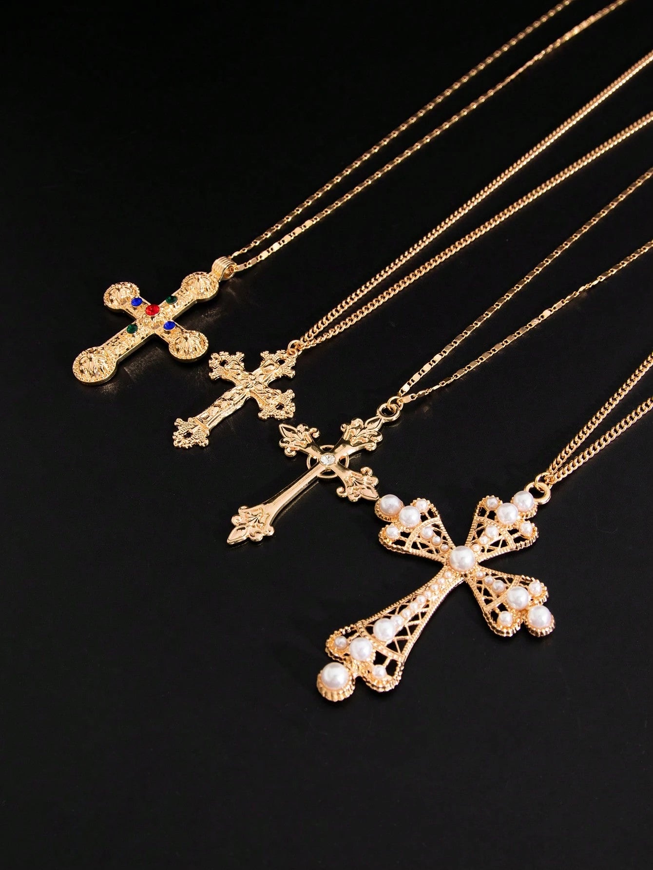 Vintage Cross Necklace
