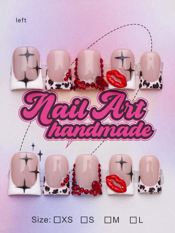 Sweet But Savage Pressed On Nails