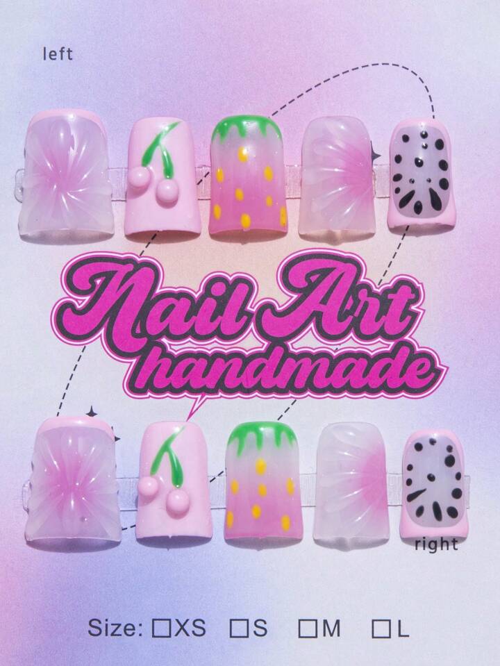 Summer Slay Pressed On Nails