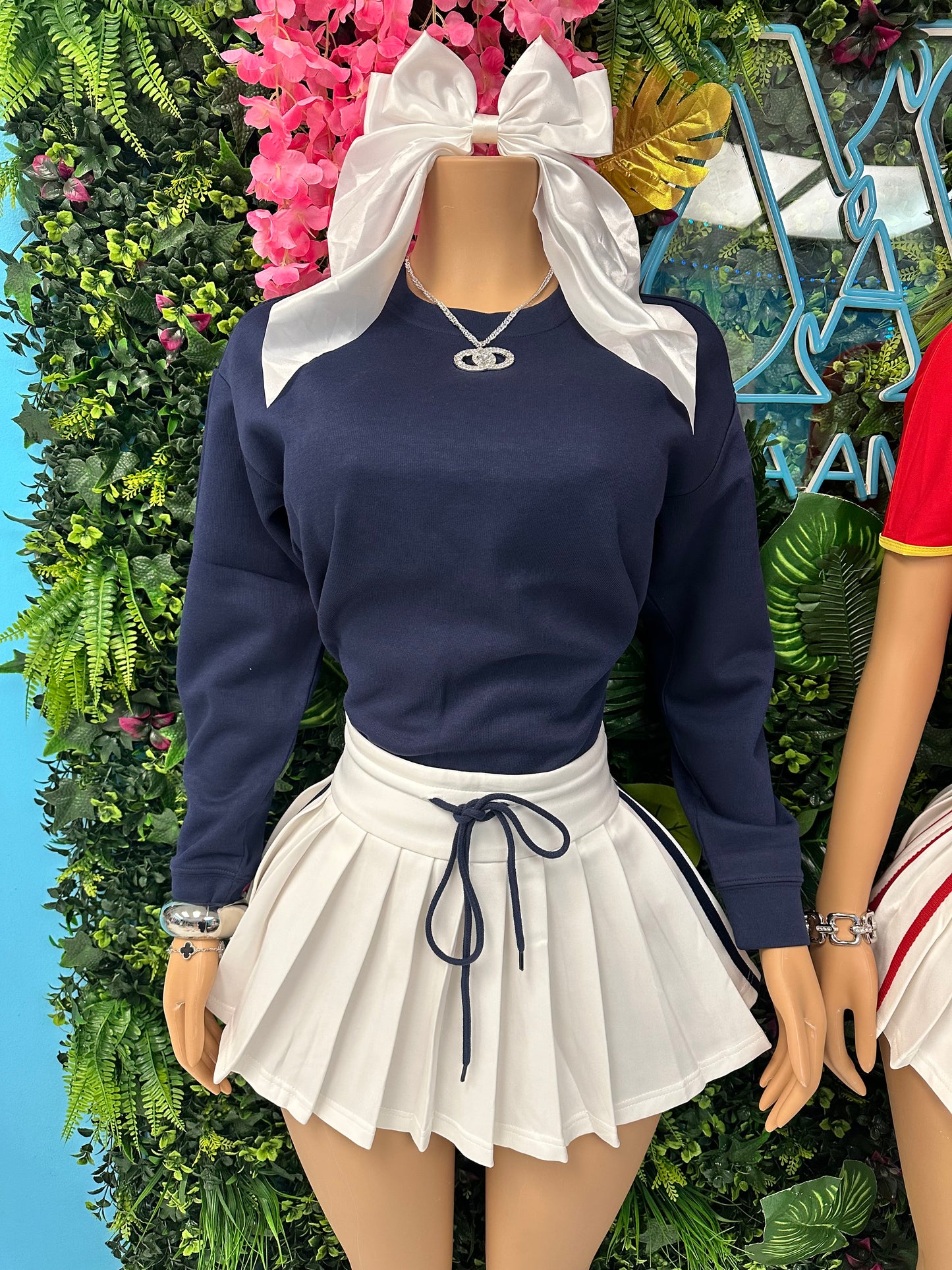 Causing Trouble Skirt Set