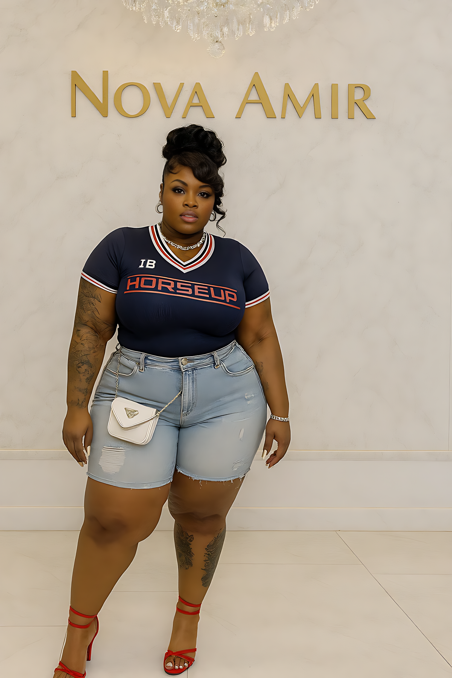 Caught My Attention Denim Shorts