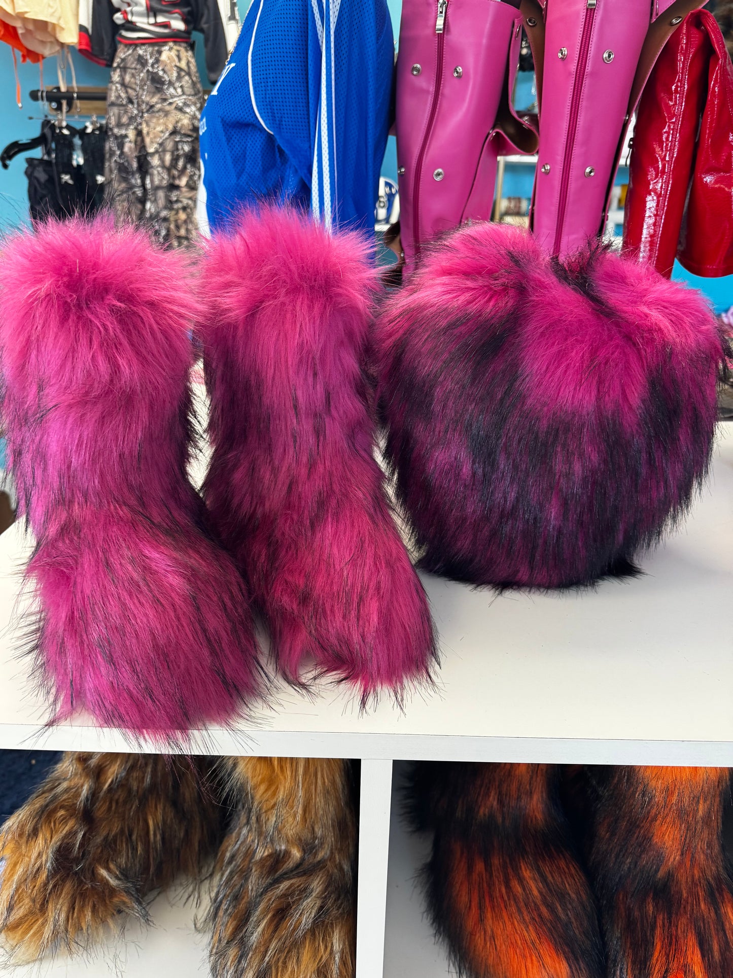 Fuzzy Fur Purse