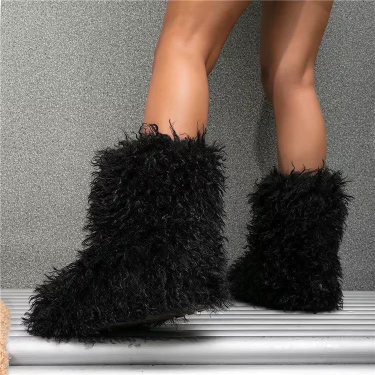 Mammoth Fur Boots