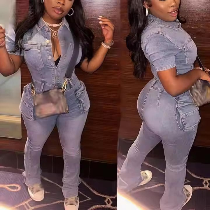 Forever Denim Jumpsuit