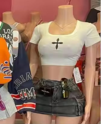 Cross Your Mind Crop Top