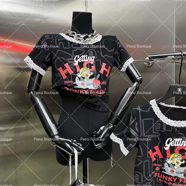 Up In The Clouds Crop Top