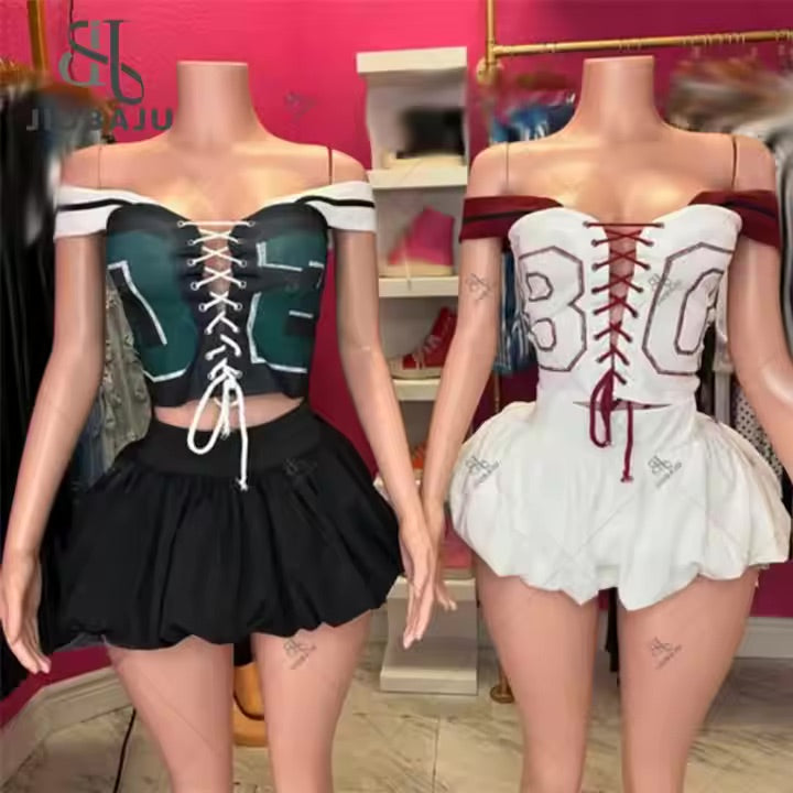 Work For It Corset Jersey