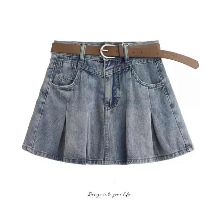 Told You So Denim Skirt
