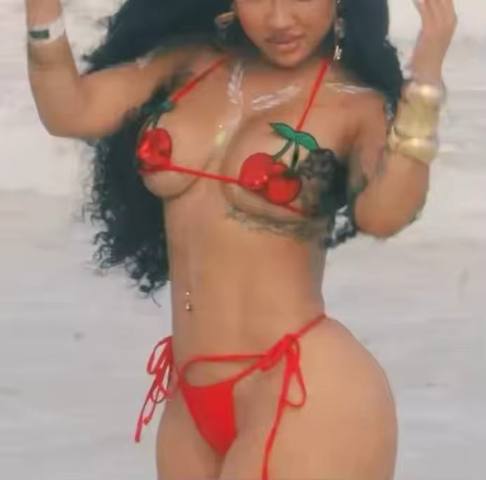 Cherry Bomb Swim Suit