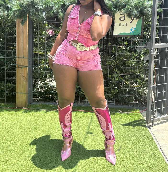 Unconditional Love Denim Set