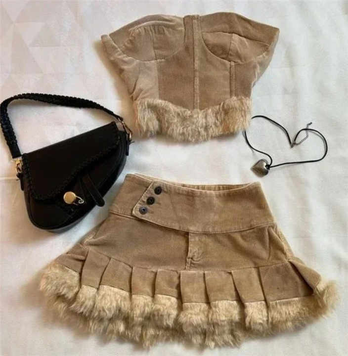 Looking Like Me Denim Tube Top