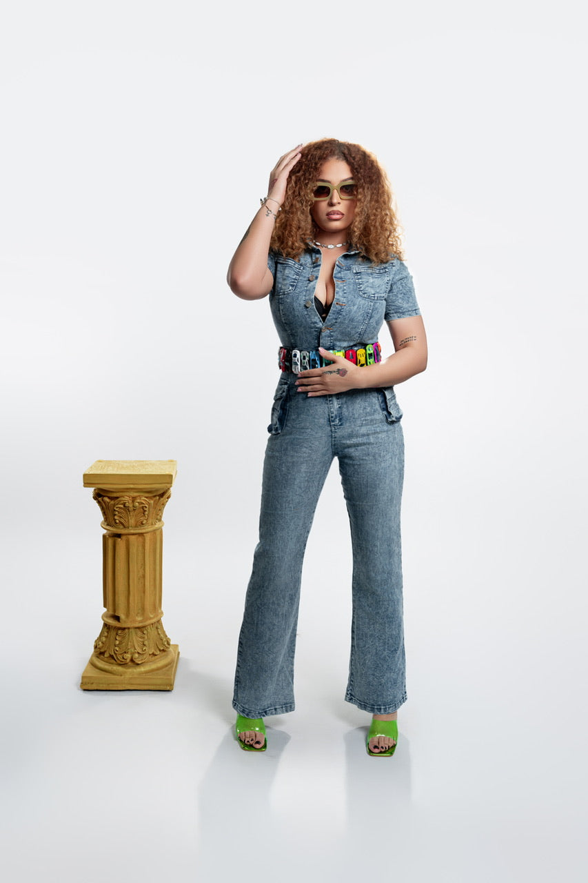 Forever Denim Jumpsuit