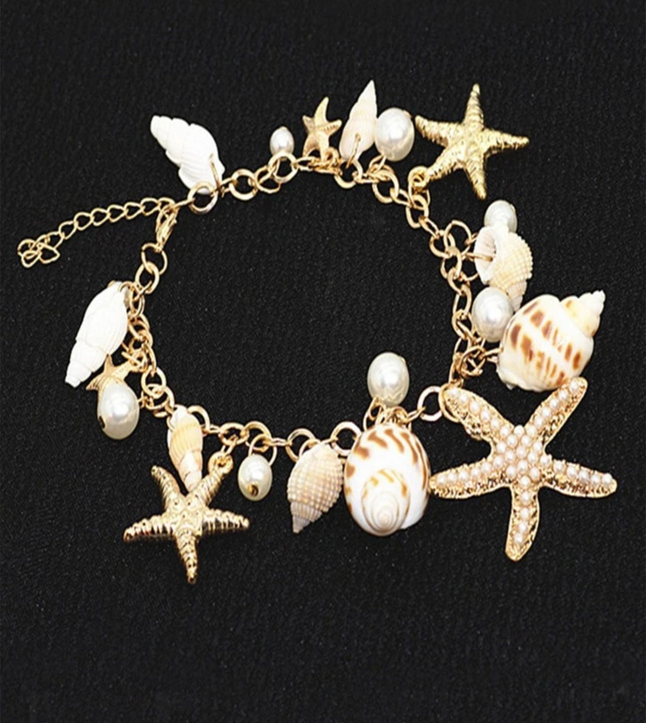 By The Seashore Charm Bracelet