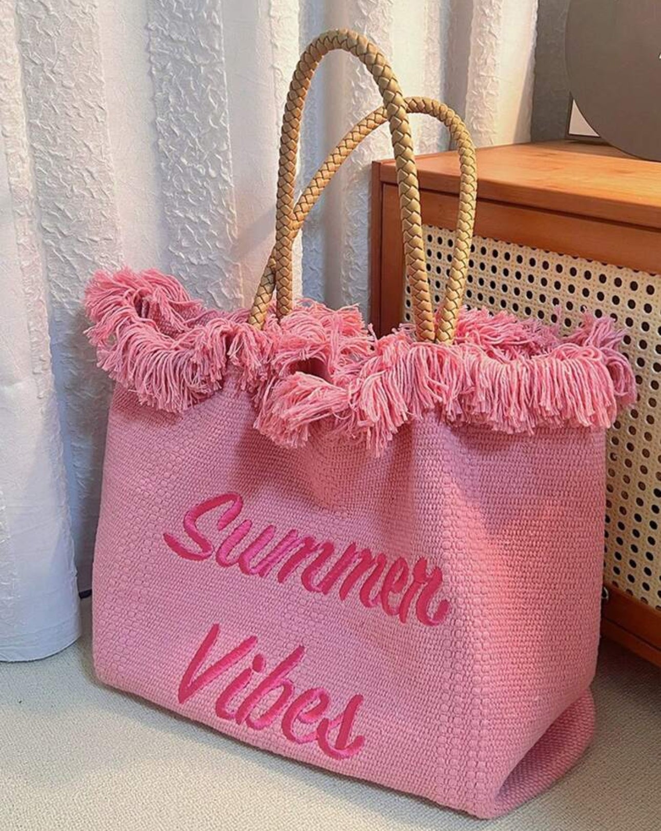 Summer Vibes Vacation Tote