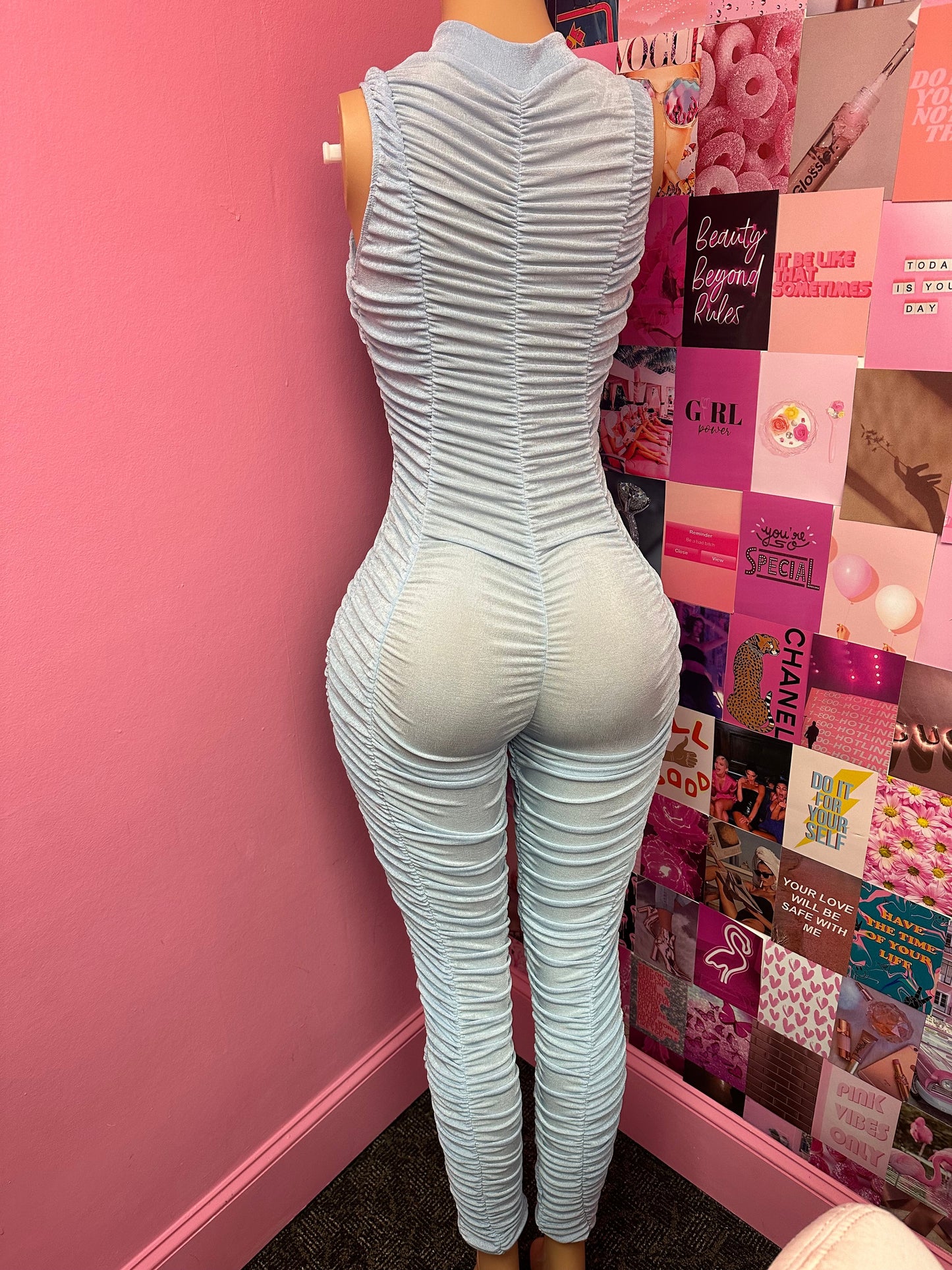 In Your Dreams Jumpsuit (Light Blue)