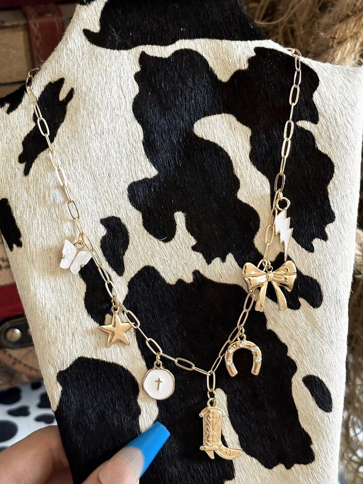 Boots & Blessings Necklace