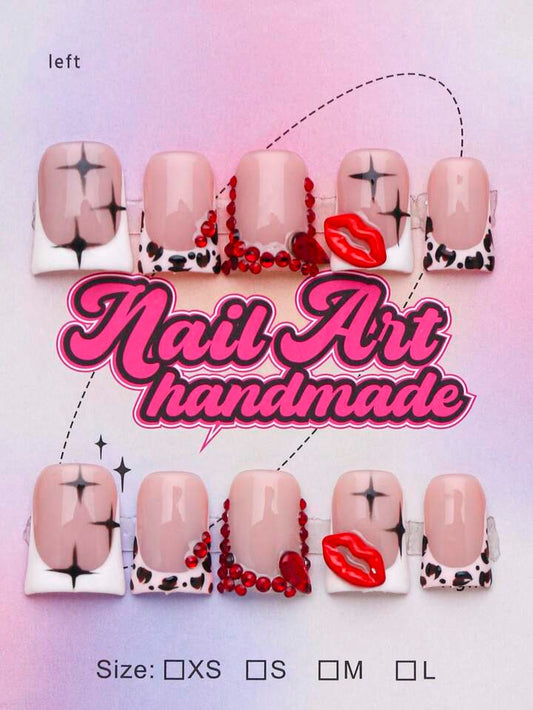 Sweet But Savage Pressed On Nails