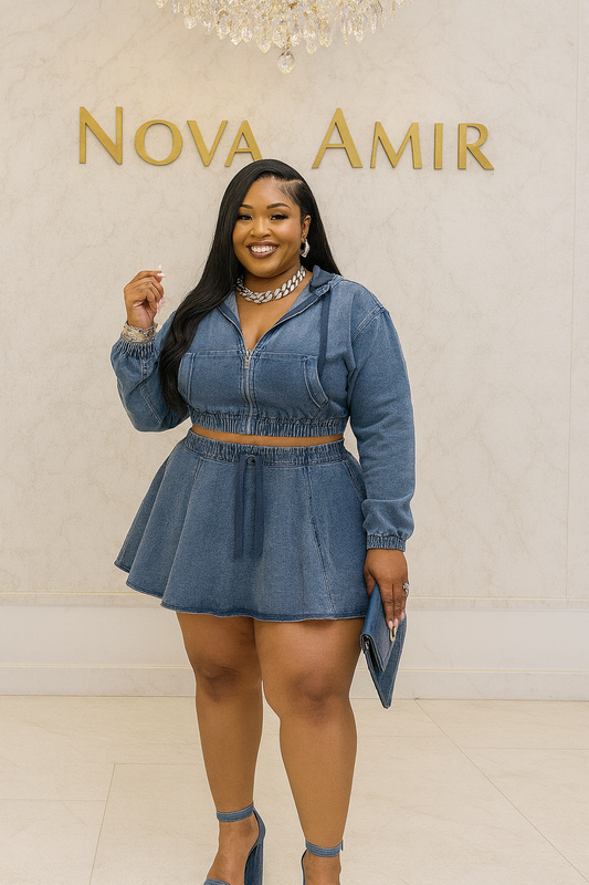 Roll Call Skirt Set