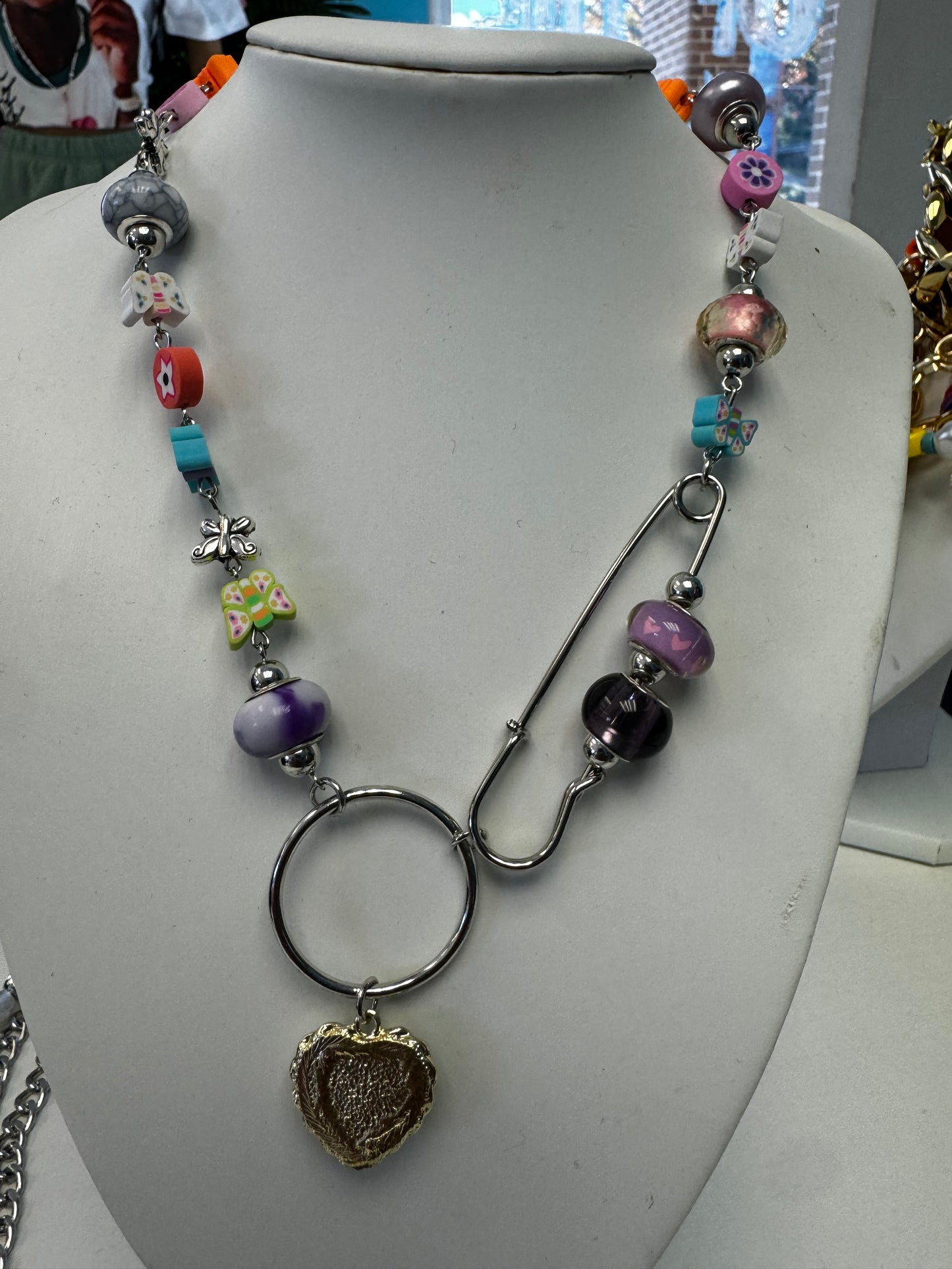 Safer Pin Necklace