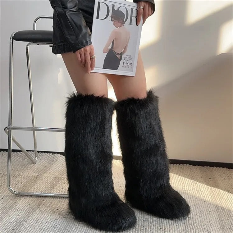 Boots With The Fur (Tall)