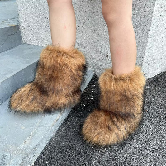 Cozy Weekend Fur Boots