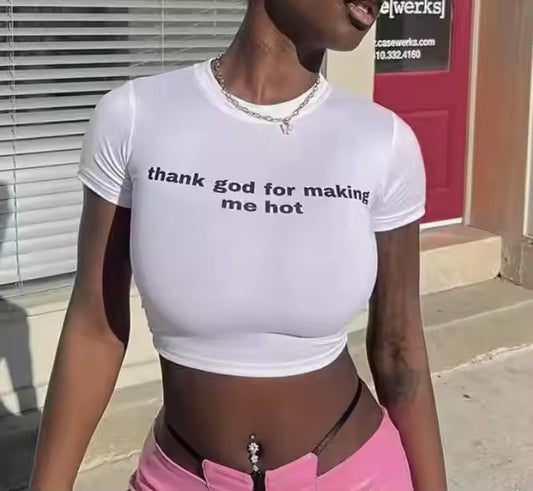 Making Me Hot Crop Top