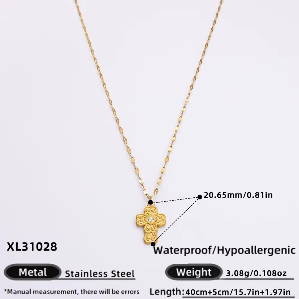 Nova Cross Necklaces