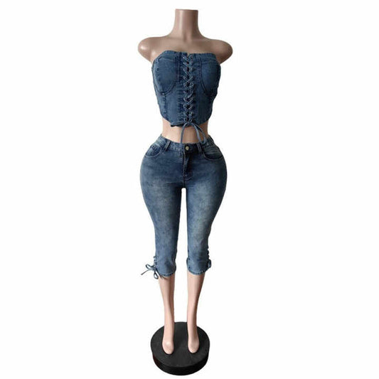 Feeling Perfect Denim Top