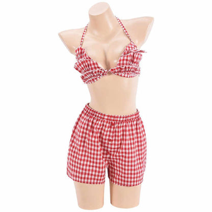 Little Miss Gingham Top