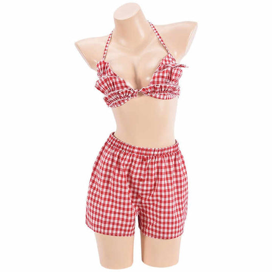 Little Miss Gingham Top