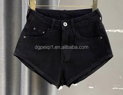 What A Throwback Denim Shorts