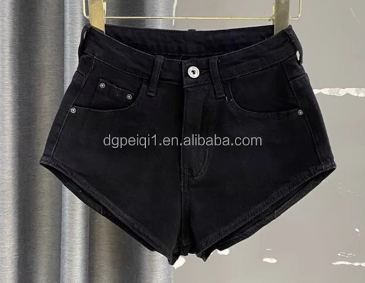What A Throwback Denim Shorts