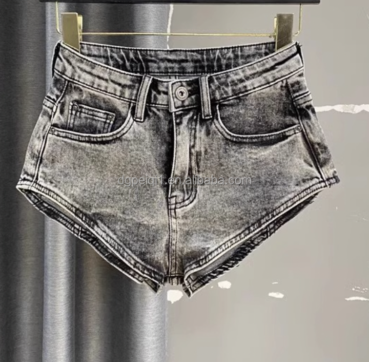 What A Throwback Denim Shorts