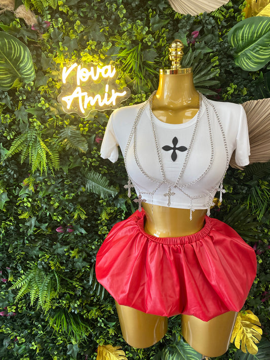 Cross Your Mind Crop Top