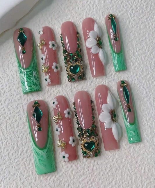 Moonstone Mood Press On Nails