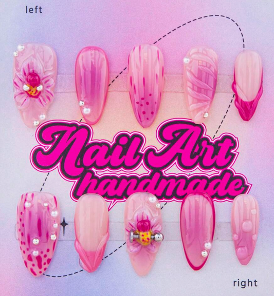 Seashell Chic Press On Nails