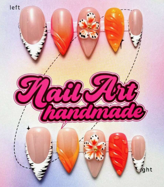 Golden Hour Gloss Press On Nails